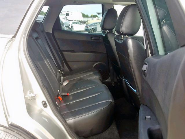 JM3ER293290222502 - 2009 MAZDA CX-7 SILVER photo 6