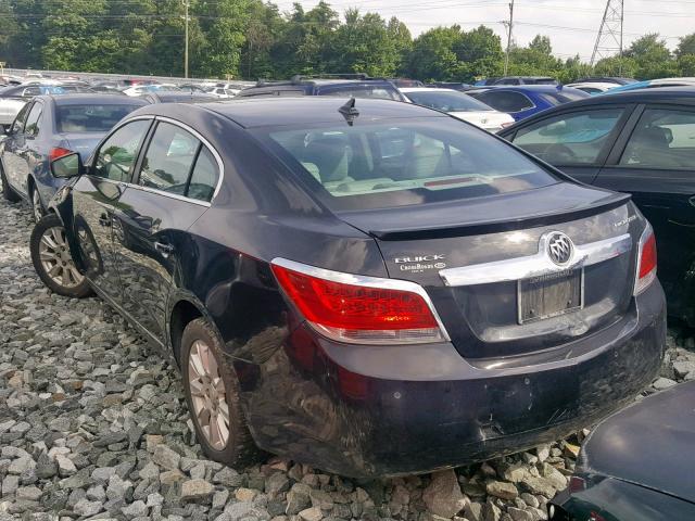 1G4GD5ERXCF203241 - 2012 BUICK LACROSSE P BLACK photo 3