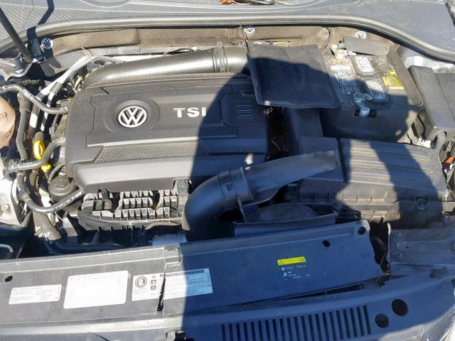 1VWAS7A32EC116058 - 2014 VOLKSWAGEN PASSAT S GRAY photo 7