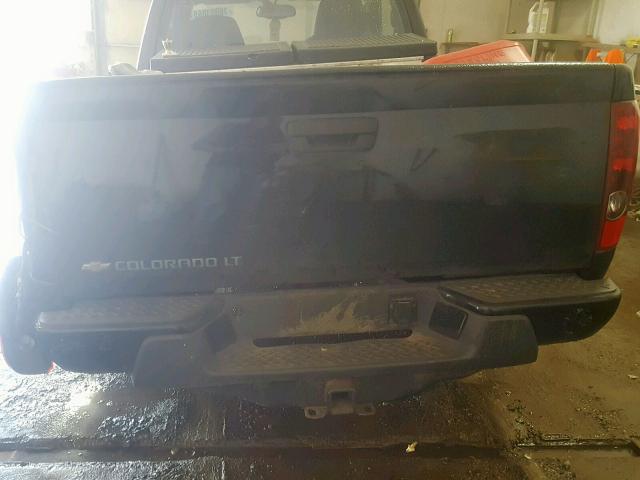 1GCCS149398143321 - 2009 CHEVROLET COLORADO BLACK photo 6