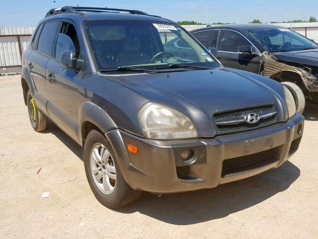 KM8JN12D58U910223 - 2008 HYUNDAI TUCSON SE GRAY photo 1