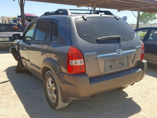 KM8JN12D58U910223 - 2008 HYUNDAI TUCSON SE GRAY photo 3