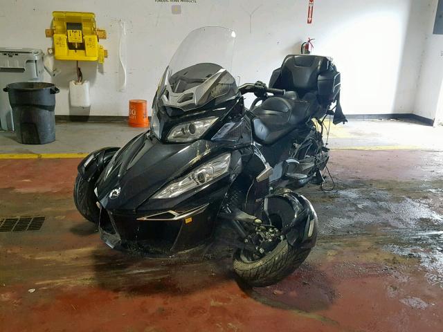 2BXNBDD16EV002883 - 2014 CAN-AM SPYDER ROA BLACK photo 2