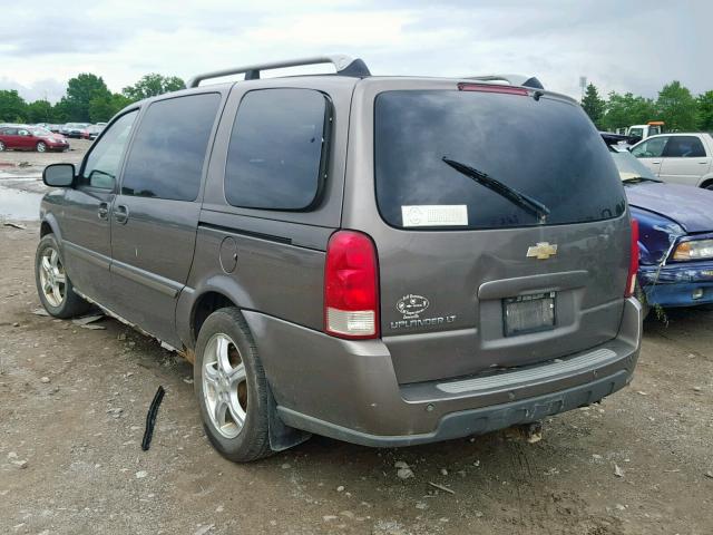 1GNDV33L85D172990 - 2005 CHEVROLET UPLANDER L 棕色 照片 3