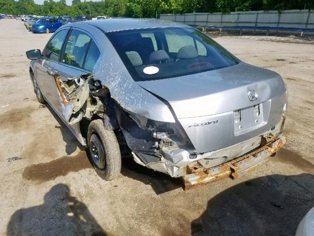 1HGCP26499A085038 - 2009 HONDA ACCORD LXP SILVER photo 3