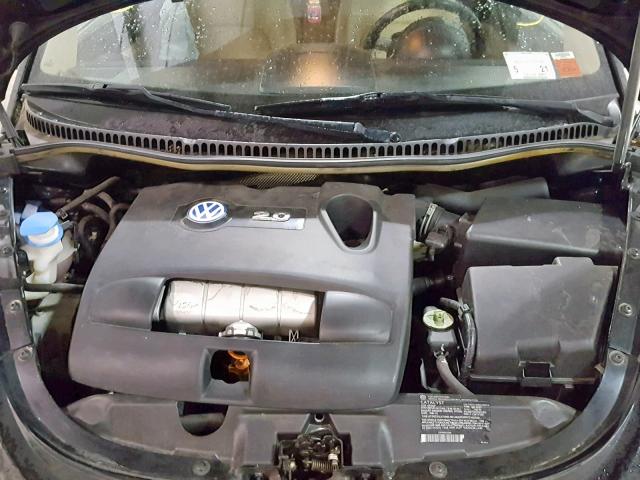3VWCK21Y43M307760 - 2003 VOLKSWAGEN NEW BEETLE შავი ფოტო 7