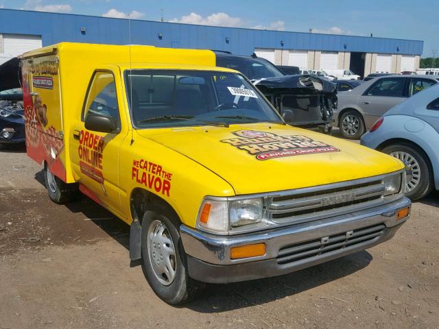 JT4RN81P7M5122558 - 1991 TOYOTA PICKUP 1/2 YELLOW photo 1