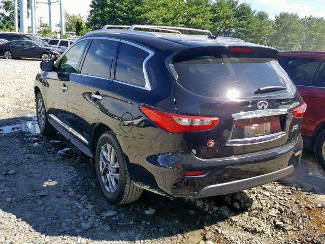 5N1AL0MM7DC338052 - 2013 INFINITI JX35 BLACK photo 3