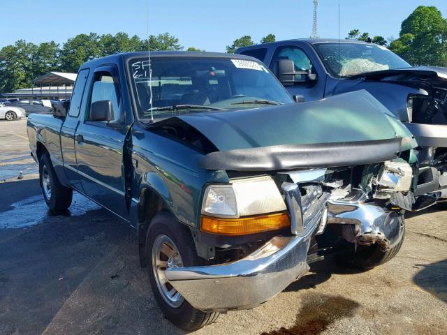 1FTYR14V0XTA75827 - 1999 FORD RANGER SUP GREEN photo 1