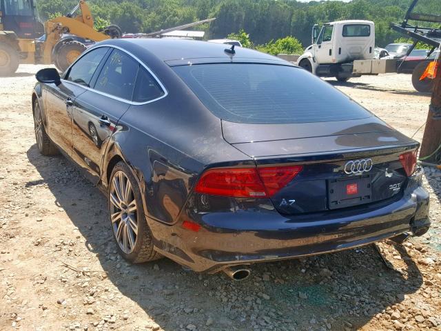 WAU2GAFC0DN150174 - 2013 AUDI A7 PRESTIG CHARCOAL photo 3