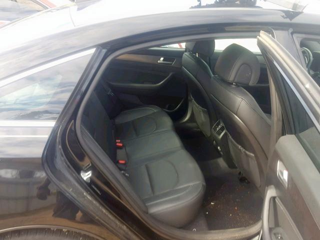 5NPE34AB1FH083230 - 2015 HYUNDAI SONATA SPO BLACK photo 6