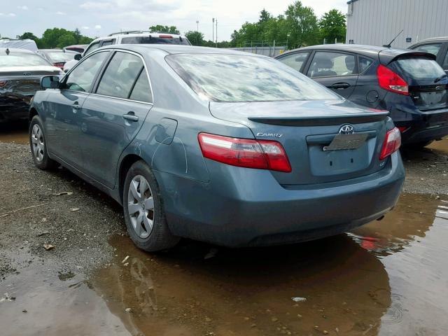 4T1BE46K67U506506 - 2007 TOYOTA CAMRY NEW GREEN photo 3