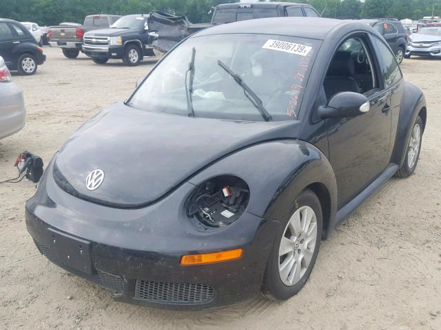 3VWPW31C49M509684 - 2009 VOLKSWAGEN NEW BEETLE Schwarz Foto 2