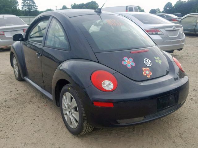 3VWPW31C49M509684 - 2009 VOLKSWAGEN NEW BEETLE Schwarz Foto 3