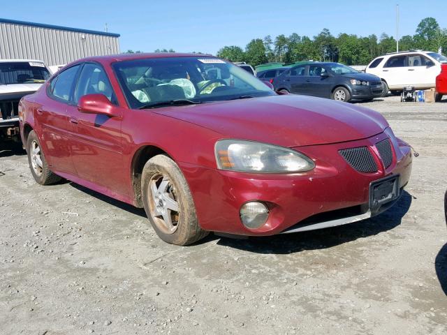 2G2WP522641350488 - 2004 PONTIAC GRAND PRIX RED photo 1