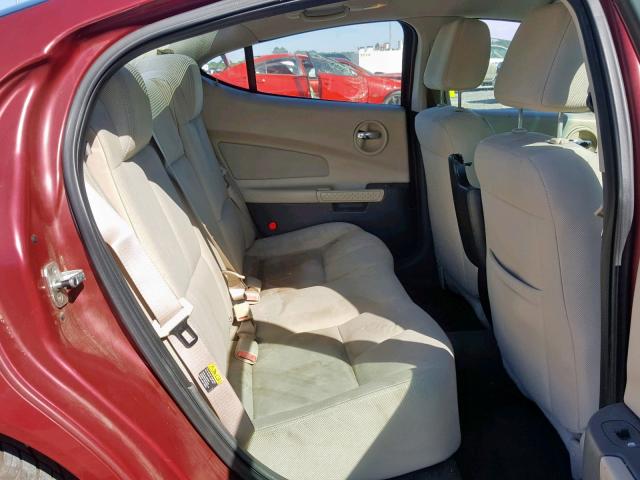 2G2WP522641350488 - 2004 PONTIAC GRAND PRIX RED photo 6