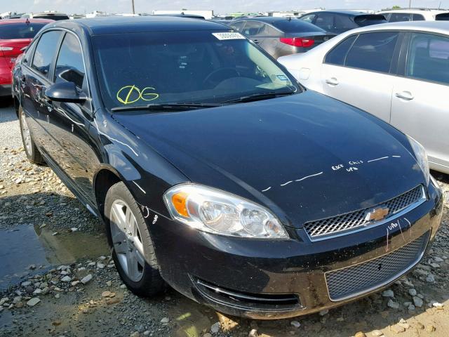 2G1WB5E38E1150673 - 2014 CHEVROLET IMPALA LIM BLACK photo 1