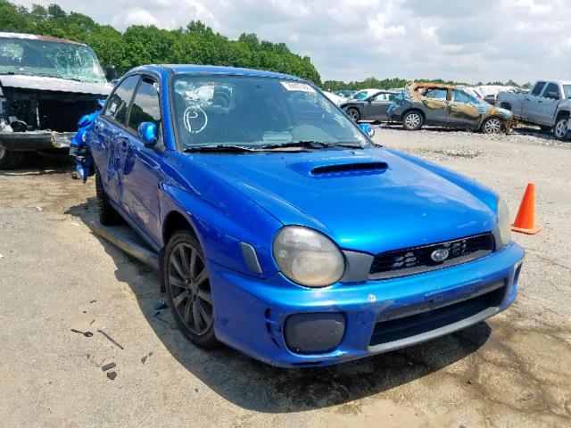 JF1GD29652G525318 - 2002 SUBARU IMPREZA WR BLUE photo 1