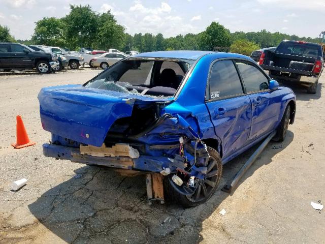 JF1GD29652G525318 - 2002 SUBARU IMPREZA WR BLUE photo 4