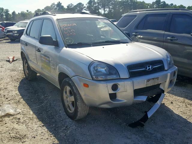 KM8JM12B46U466864 - 2006 HYUNDAI TUCSON GL SILVER photo 1