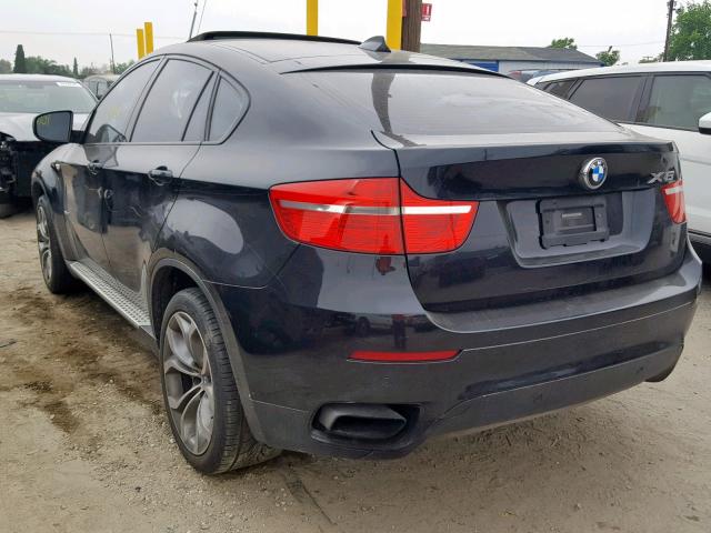 5UXFG8C50BLZ96041 - 2011 BMW X6 XDRIVE5 BLACK photo 3