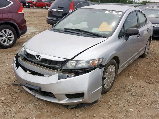 19XFA1F39BE003424 - 2011 HONDA CIVIC VP SILVER photo 2