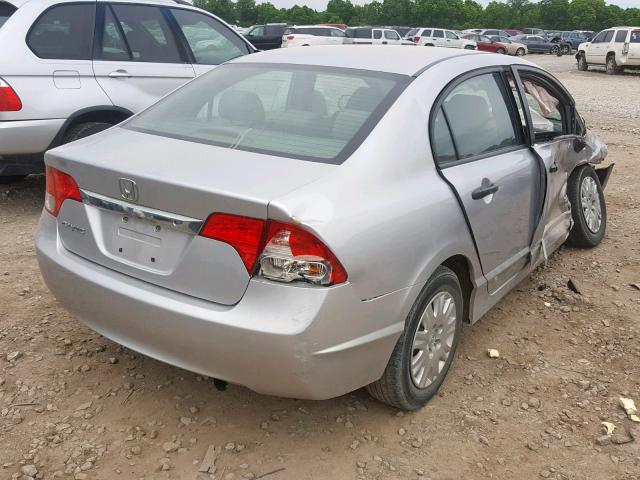 19XFA1F39BE003424 - 2011 HONDA CIVIC VP SILVER photo 4