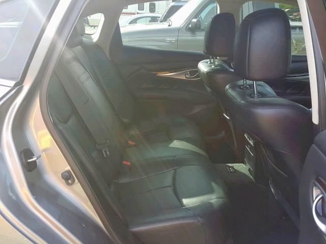 JN1BY1AR2DM603313 - 2013 INFINITI M37 X GRAY photo 6