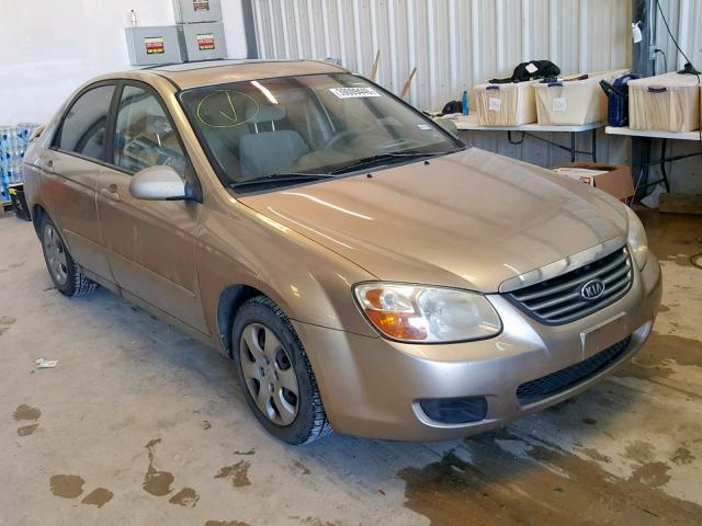 KNAFE121385494597 - 2008 KIA SPECTRA EX GOLD photo 1