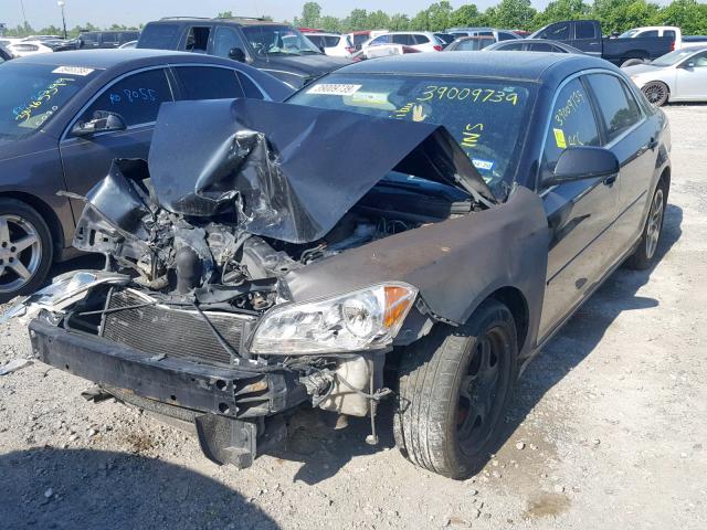 1G1ZH57B49F175388 - 2009 CHEVROLET MALIBU 1LT 黑色 照片 2