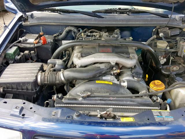 2CNBJ634536919703 - 2003 CHEVROLET TRACKER LT BLUE photo 7