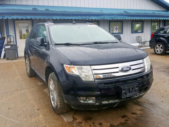 2FMDK38CX8BA00654 - 2008 FORD EDGE SEL BLUE photo 1