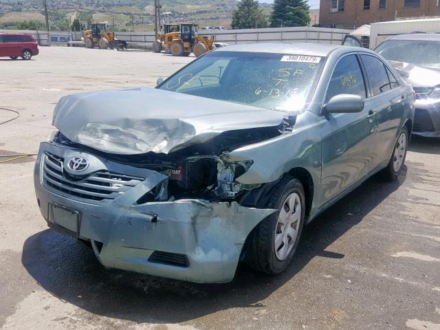 JTNBE46K773074305 - 2007 TOYOTA CAMRY NEW GREEN photo 2