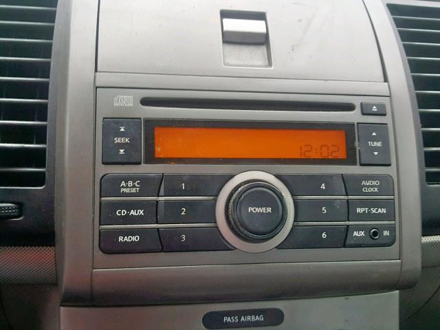 3N1AB61E18L726978 - 2008 NISSAN SENTRA 2.0 BLACK photo 9