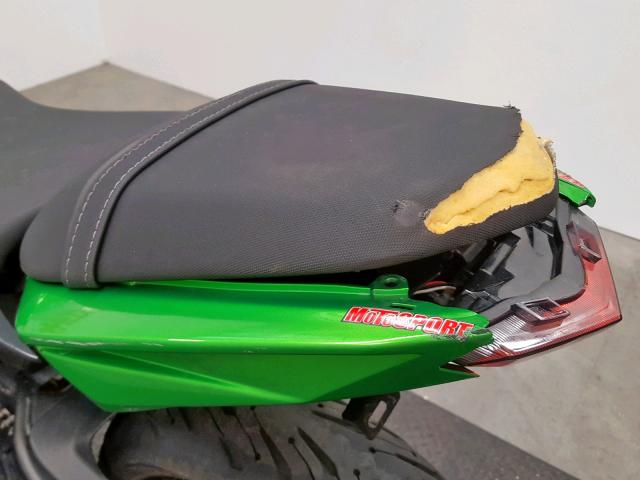 JKAEXEE10FDA20053 - 2015 KAWASAKI EX650 E GREEN photo 15