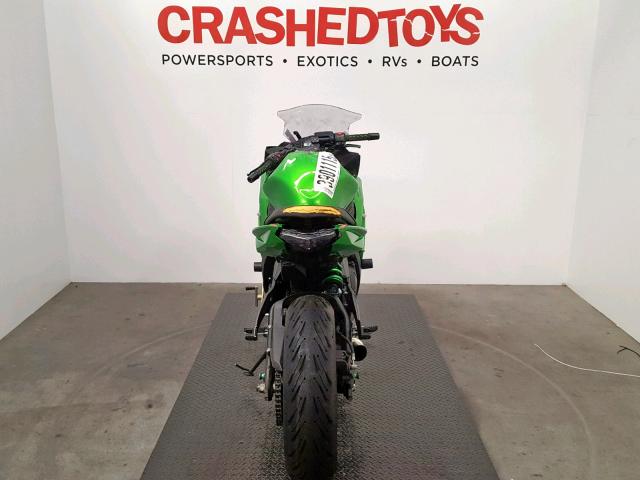 JKAEXEE10FDA20053 - 2015 KAWASAKI EX650 E GREEN photo 4