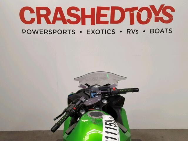 JKAEXEE10FDA20053 - 2015 KAWASAKI EX650 E GREEN photo 8