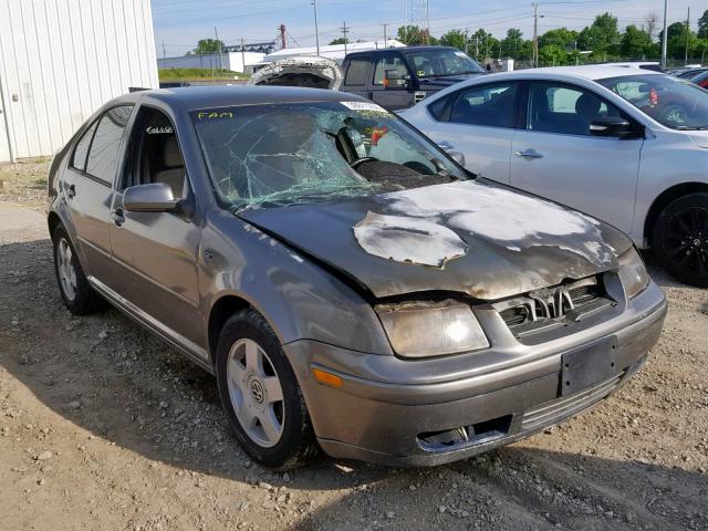 3VWSP69MX2M074018 - 2002 VOLKSWAGEN JETTA GLS GRAY photo 1