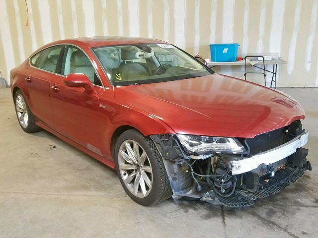 WAUSGAFC8CN007908 - 2012 AUDI A7 PRESTIG RED photo 1