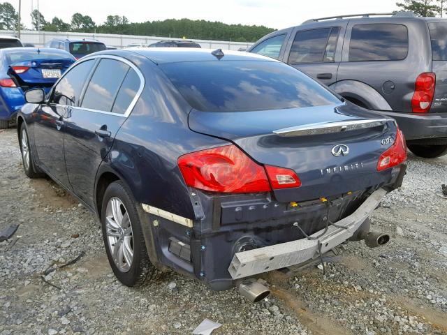 JN1CV6AR2CM977087 - 2012 INFINITI G37 GRAY photo 3