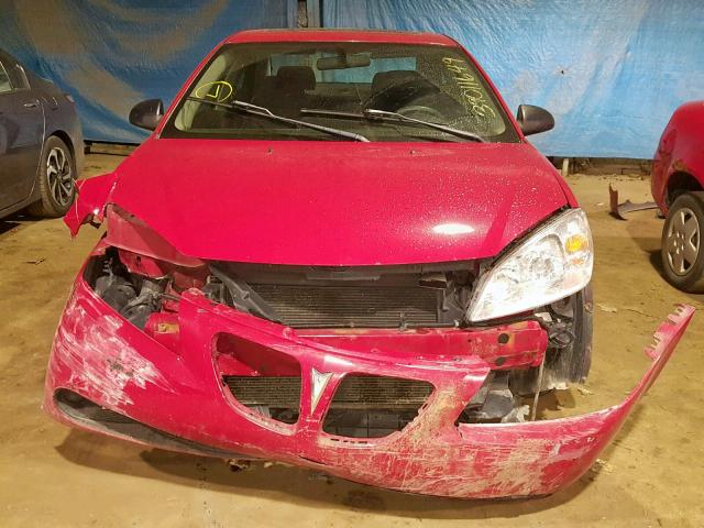 1G2ZG558764114209 - 2006 PONTIAC G6 SE1 RED photo 9