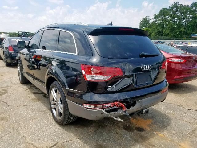 WA1BV74L88D061926 - 2008 AUDI Q7 4.2 QUA BLACK photo 3