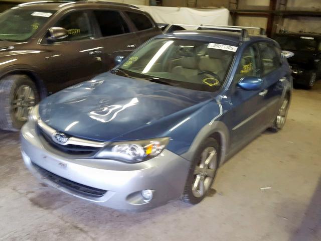 JF1GH6D64AH800656 - 2010 SUBARU IMPREZA OU BLUE photo 2