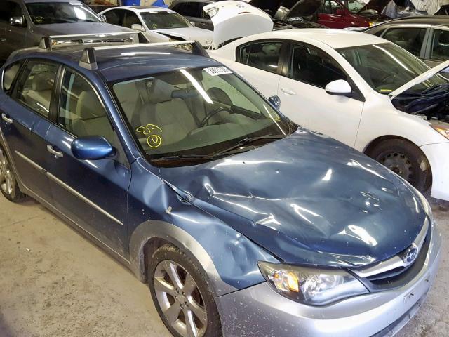 JF1GH6D64AH800656 - 2010 SUBARU IMPREZA OU BLUE photo 9