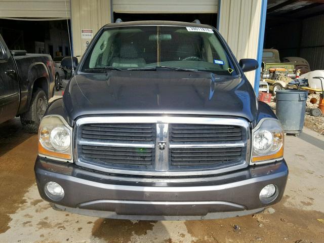 1D4HB48N15F535429 - 2005 DODGE DURANGO SL SILVER photo 9