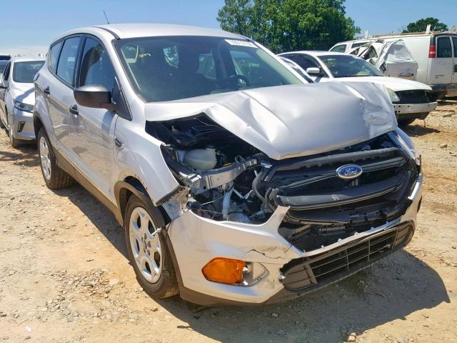 1FMCU0F77JUD13896 - 2018 FORD ESCAPE S SILVER photo 1