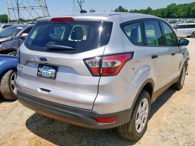 1FMCU0F77JUD13896 - 2018 FORD ESCAPE S SILVER photo 4