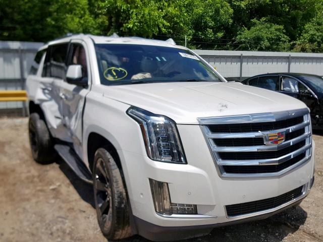 1GYS4BKJ2HR141894 - 2017 CADILLAC ESCALADE L WHITE photo 1