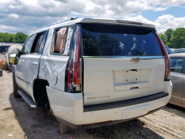 1GYS4BKJ2HR141894 - 2017 CADILLAC ESCALADE L WHITE photo 3