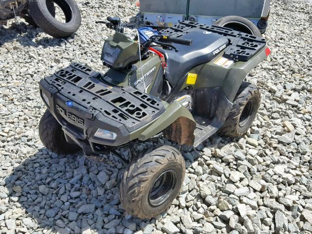 RF3FA09AXDT058462 - 2013 POLARIS SPORTSMAN GREEN photo 2